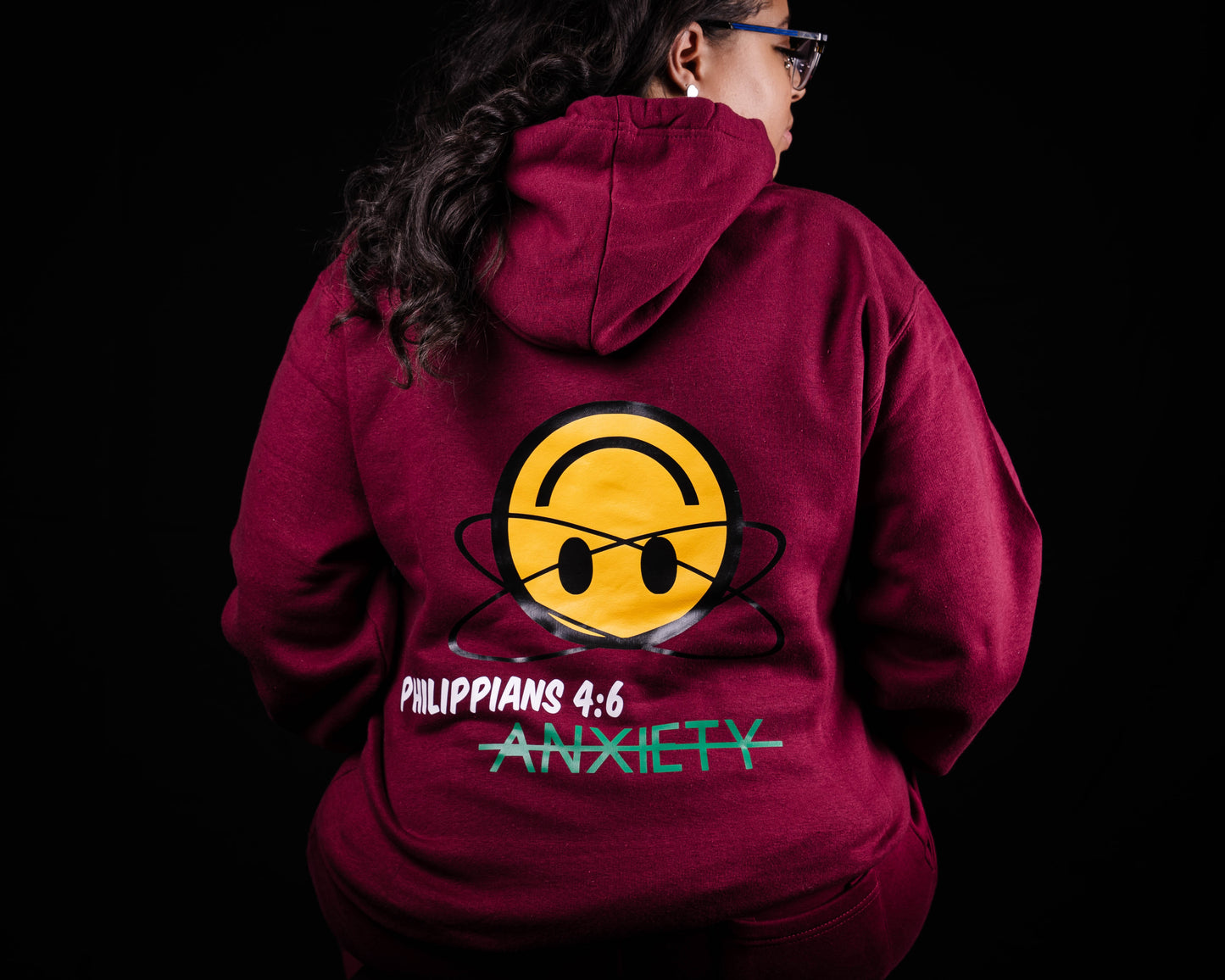 So Anxious Collection- Maroon Jogger Set (Men's Size)