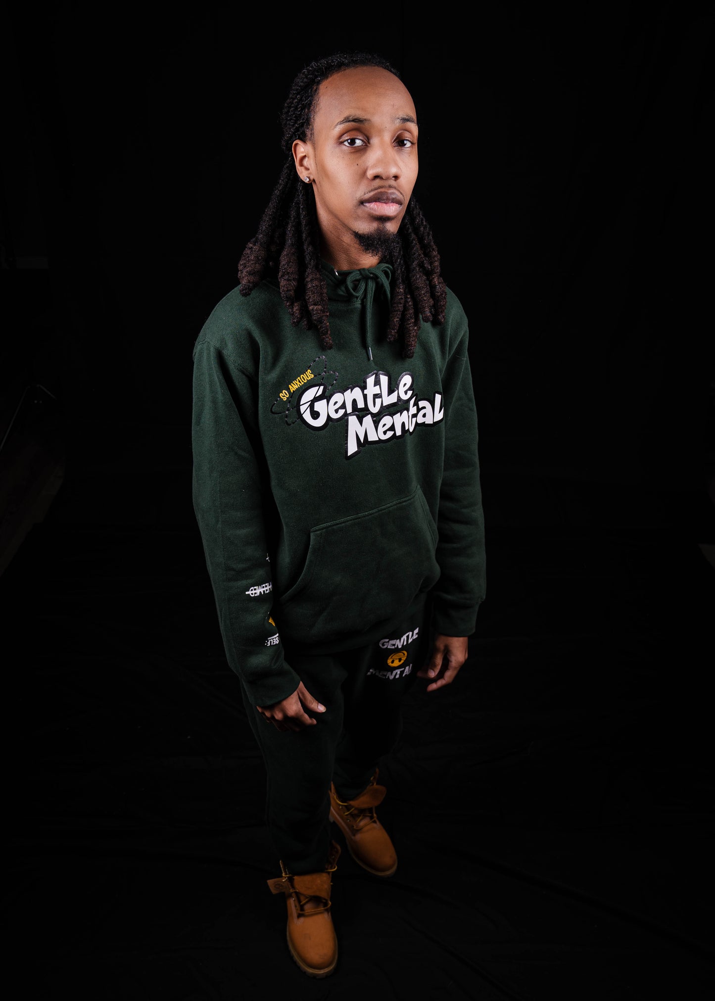 So Anxious Collection- Green Jogger Set (Men's Size)