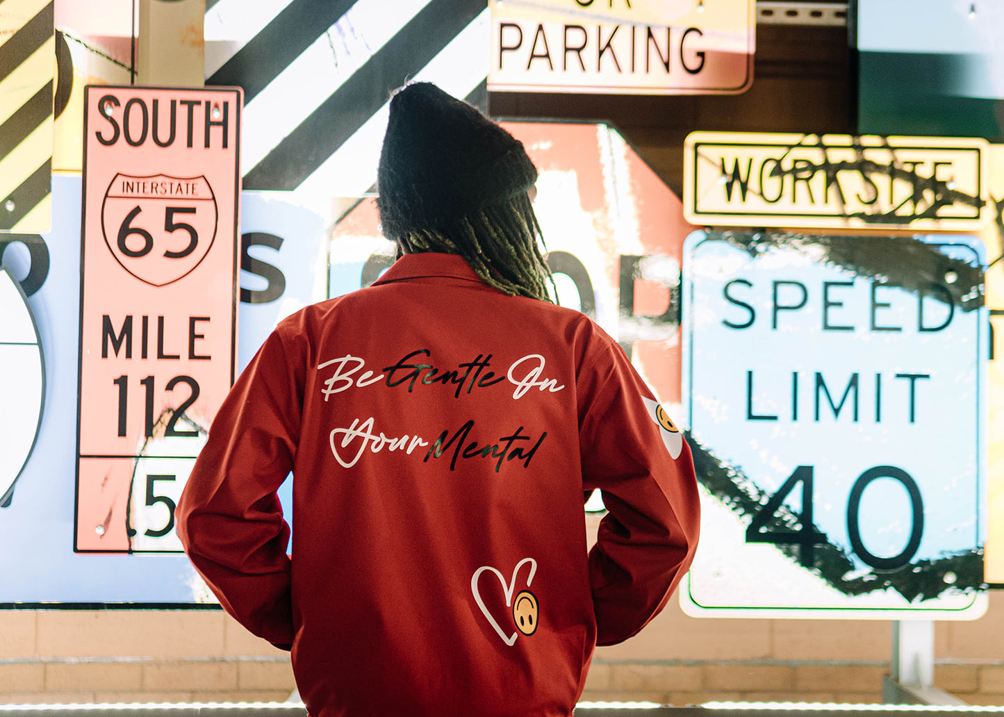 Be Gentle Collection- Red Jacket