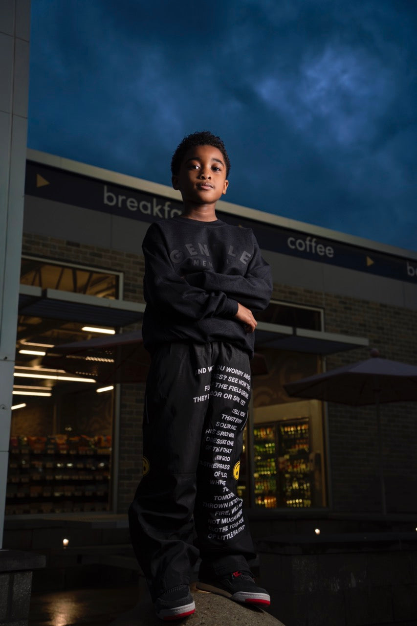 Don't Worry Kids Crew Sweatshirt