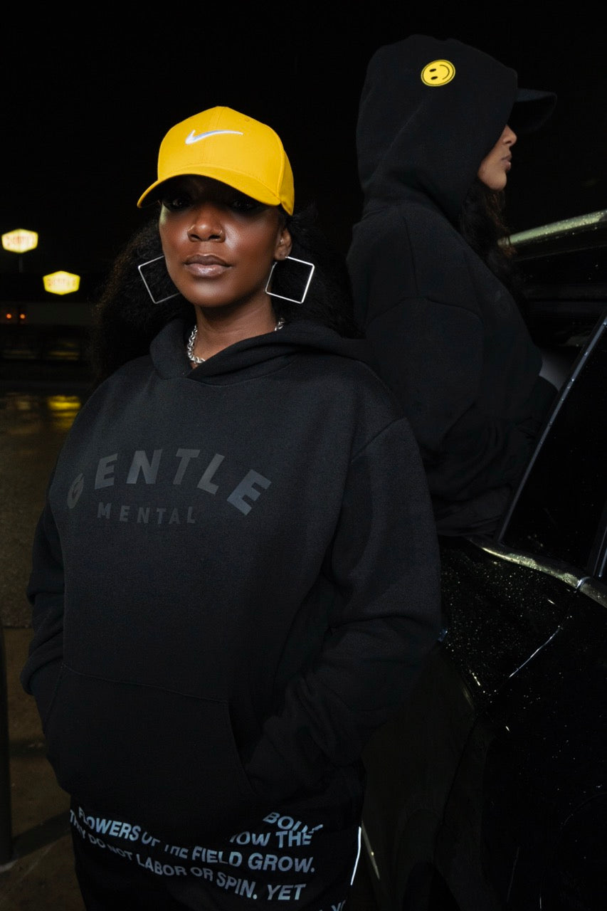 Don't Worry Black Hoodie