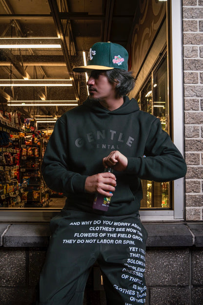 Don't Worry Black Hoodie